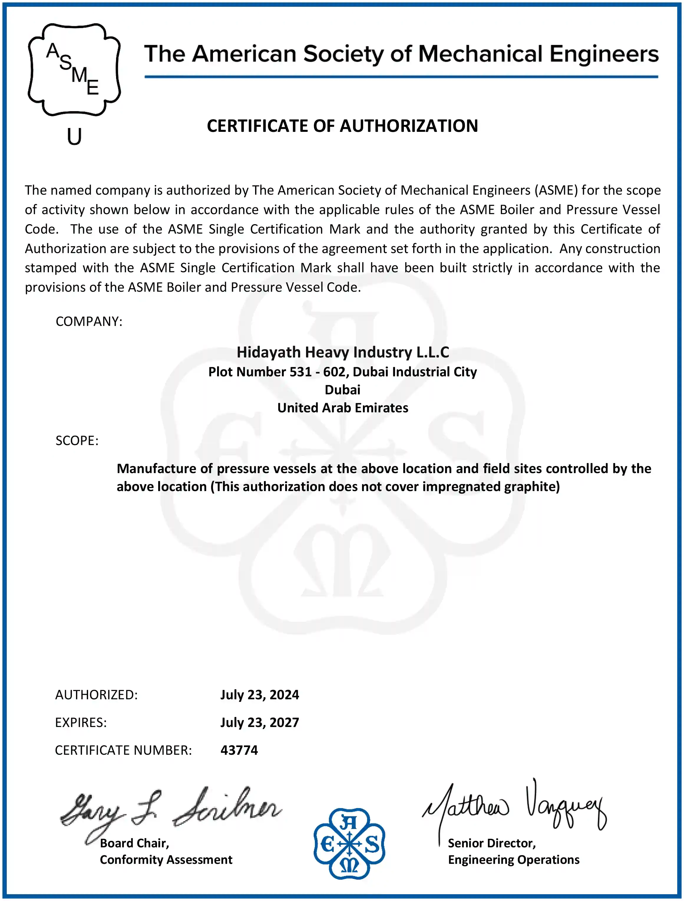 Certificate Image