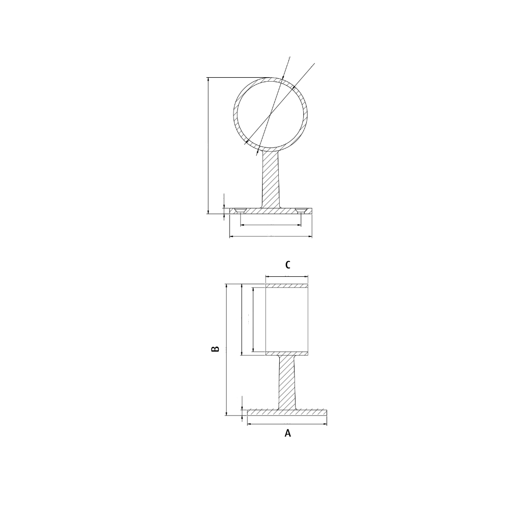 Images for Flat End Post