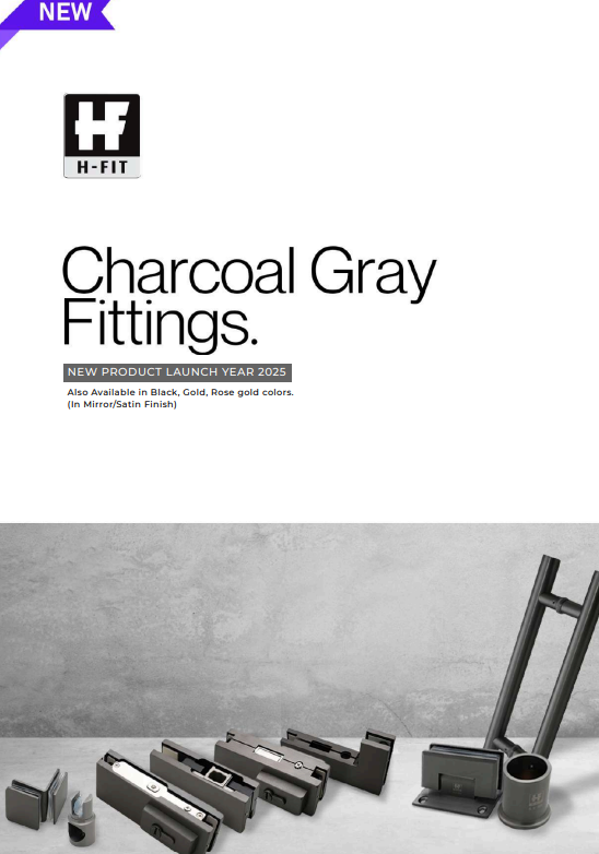 Charcoal Gray Fittings - HFIT