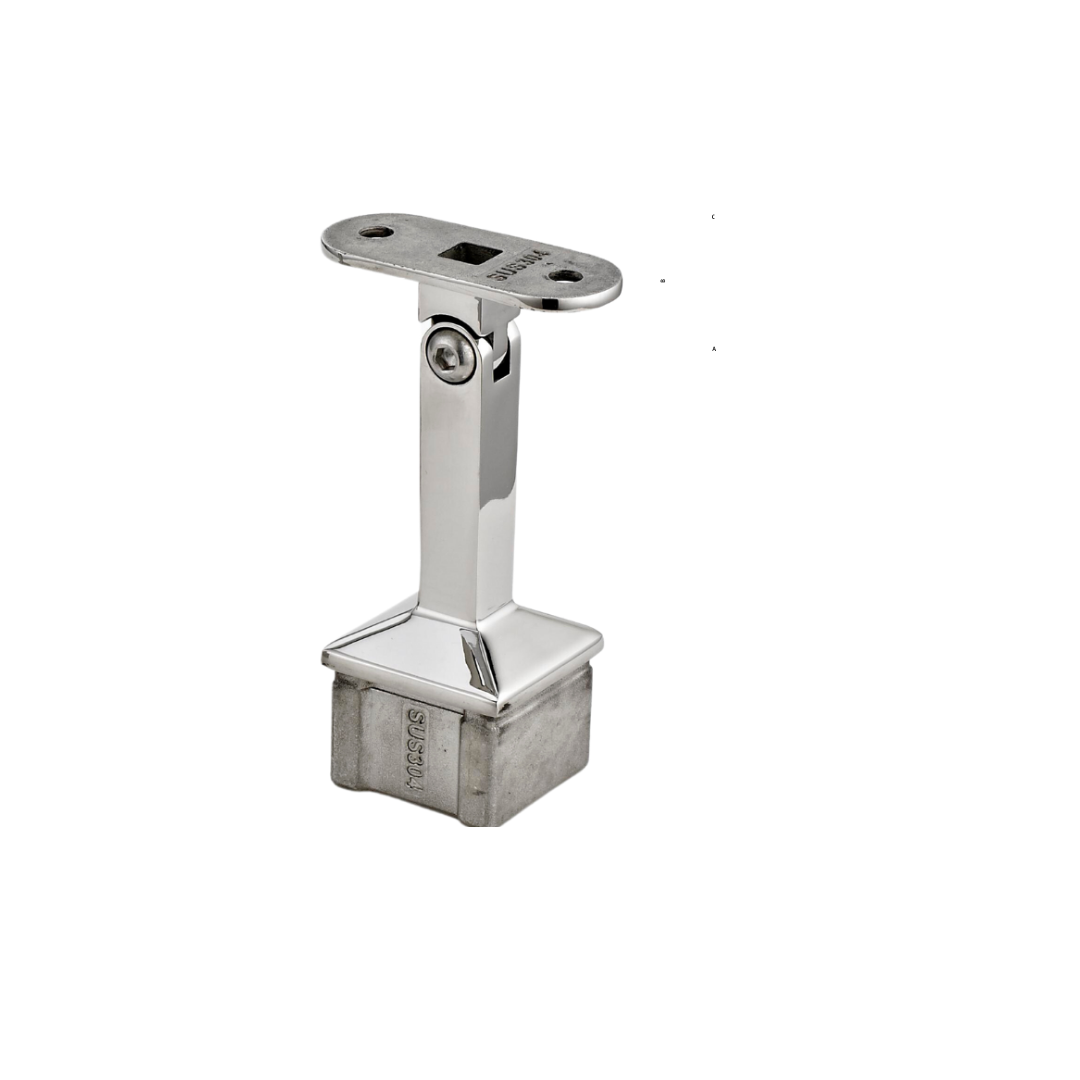 Adjustable Square Tube Saddle